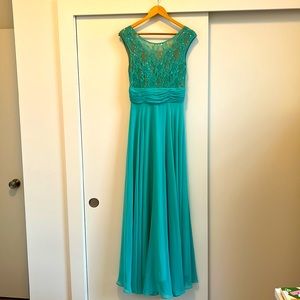 Turquoise Bridesmaid Dress